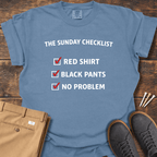 Sunday Checklist T Shirt