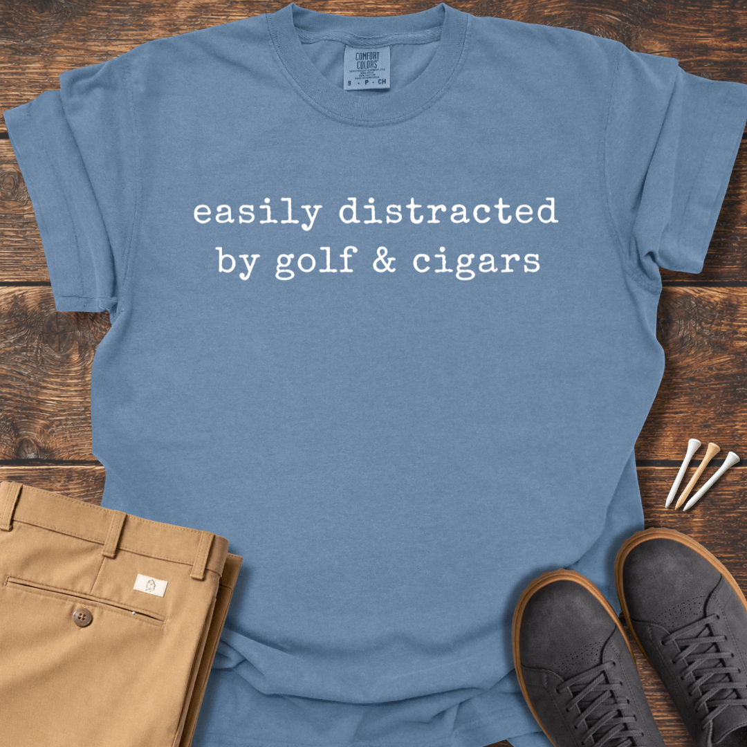 Distracted By T Shirt