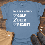 Golf Trip Agenda T Shirt