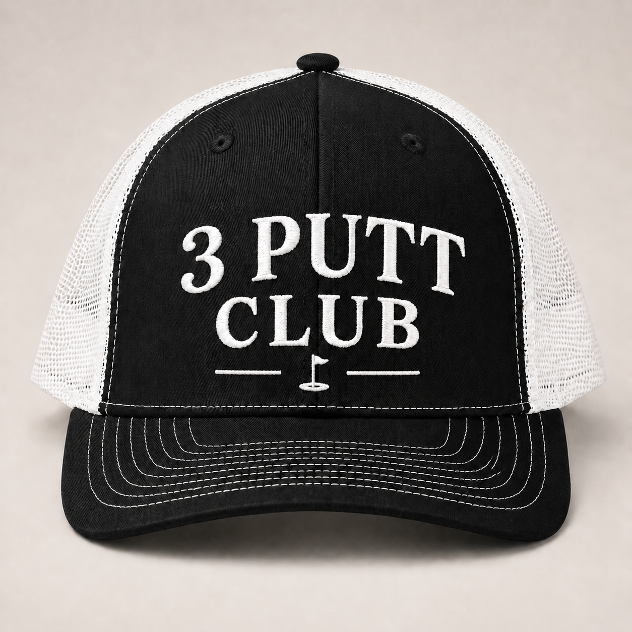 3 Putt Club Hat T Shirt
