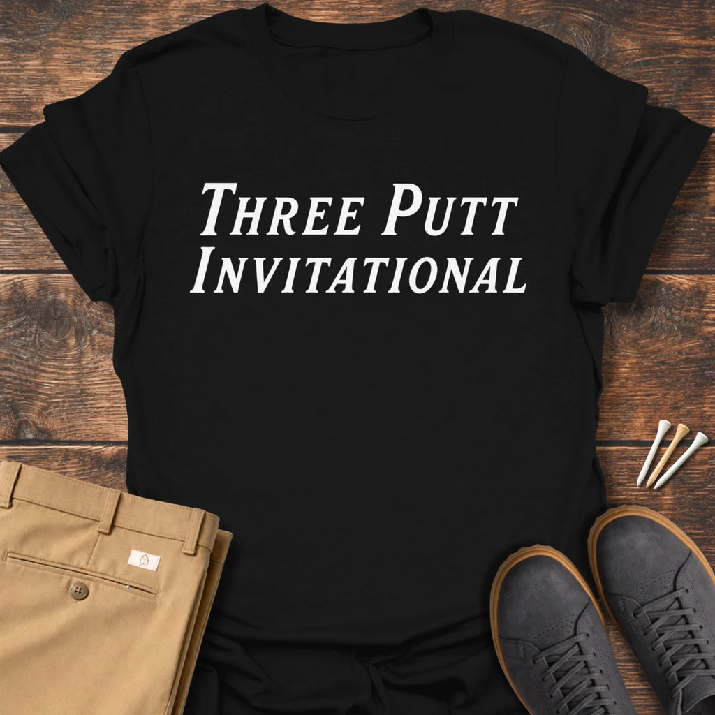 Three Putt Invitational T Shirt