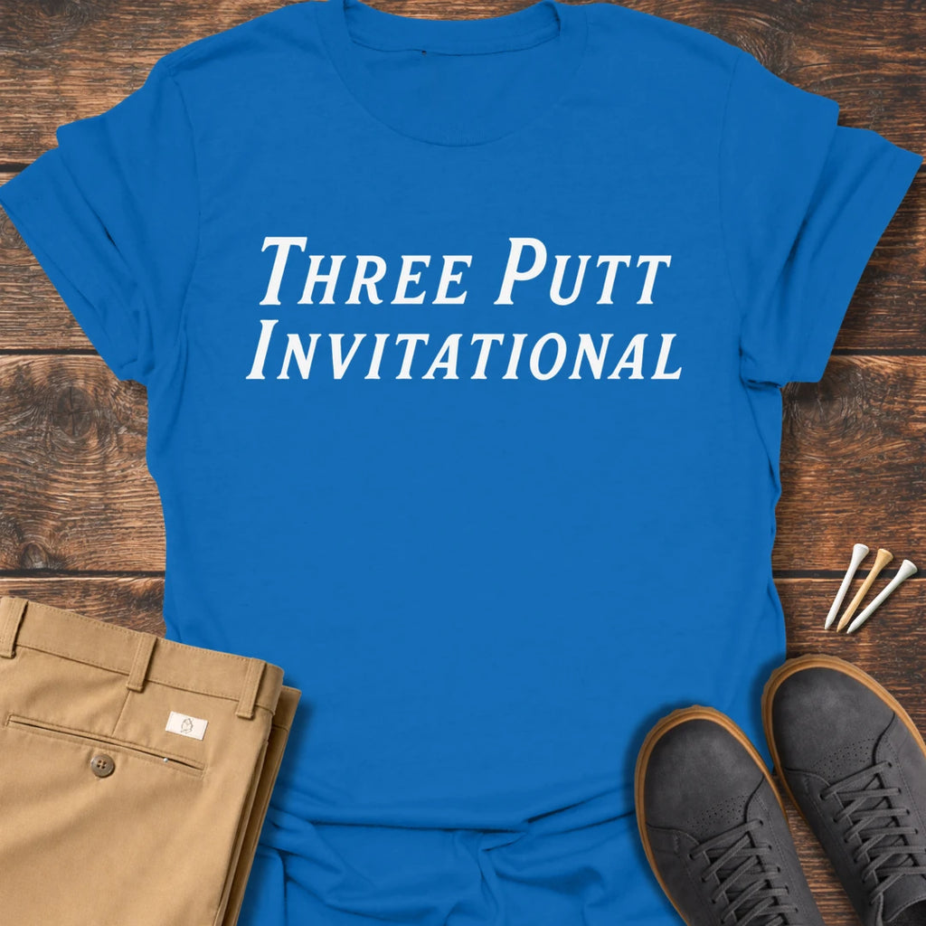Three Putt Invitational T Shirt
