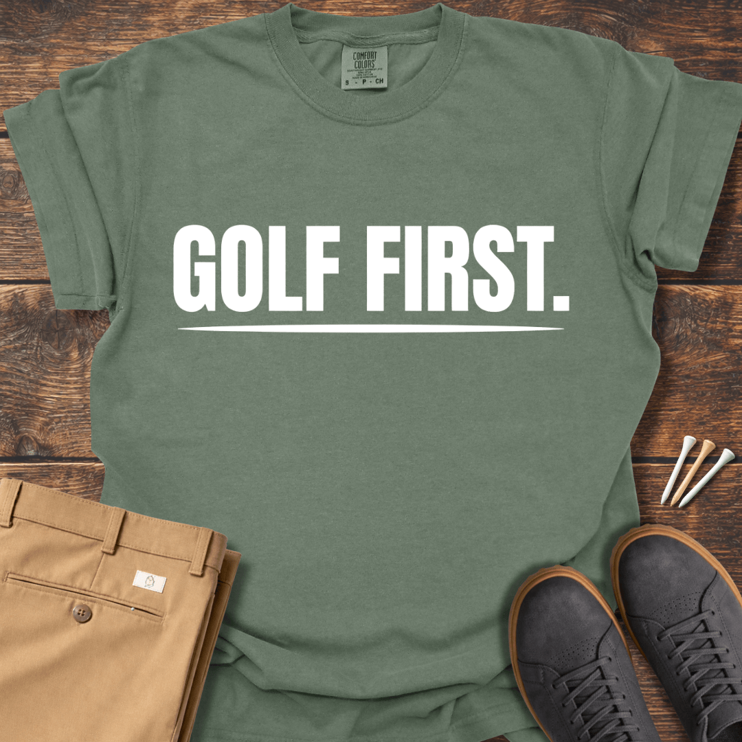 Golf First T Shirt
