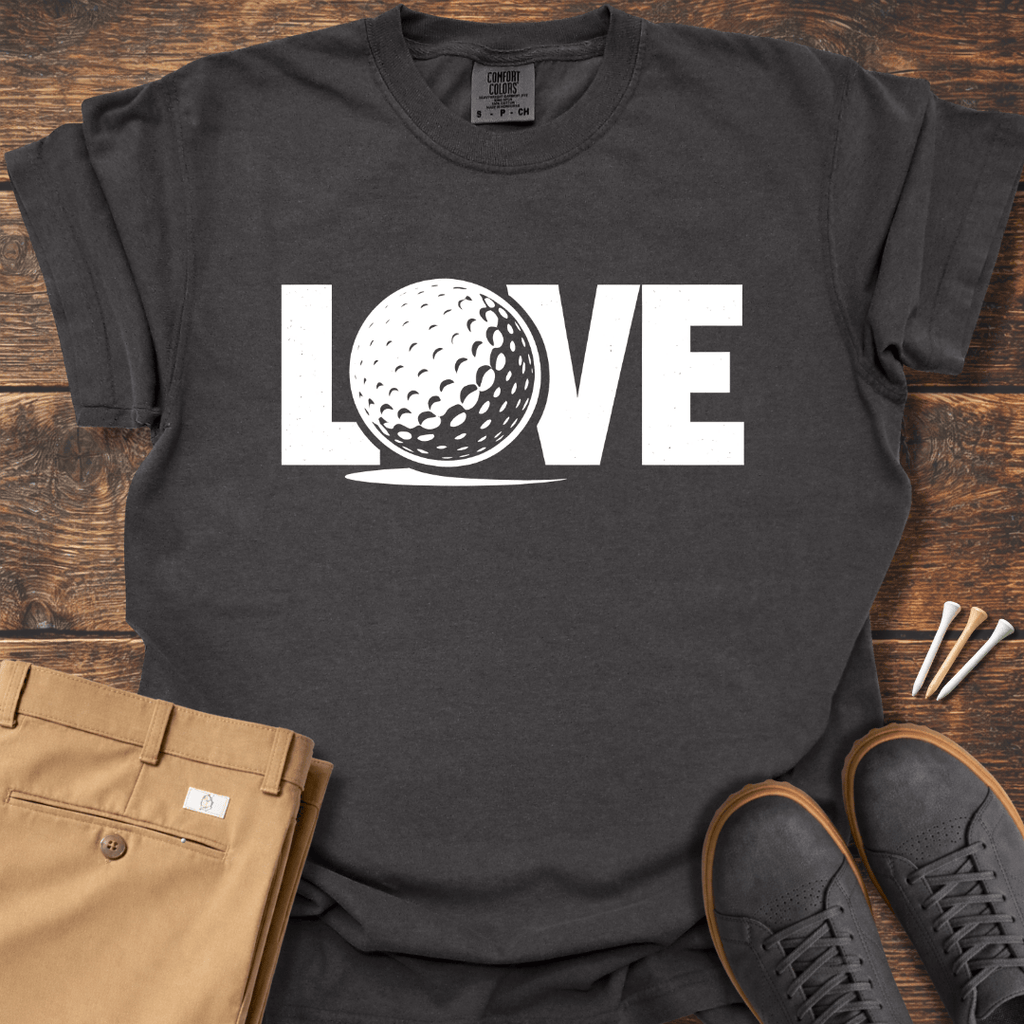 Love Golf T Shirt
