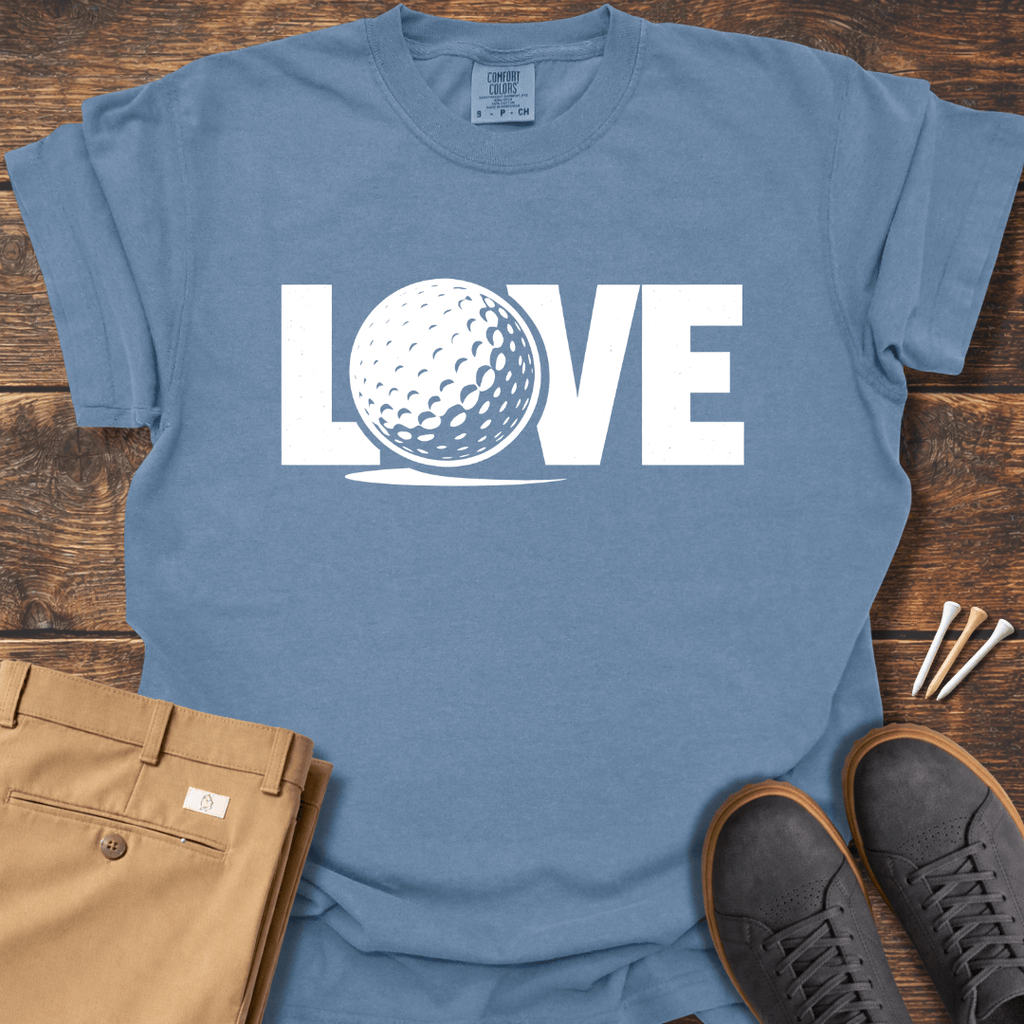 Love Golf T Shirt